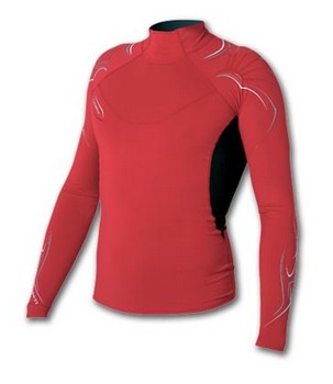 Lycra Cure Heavy Long sl. Red 