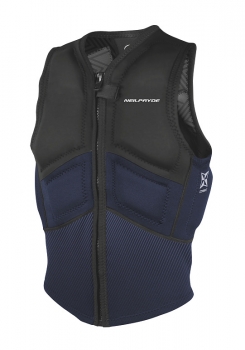 Vesta Combat Impact Vest Front Zip Black/Navy 