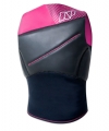 Vesta Lady Impact Vest Women Black/Pink/Mint 