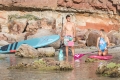 SUP Pádlo Carbon 25%  8''; 2-dílné  