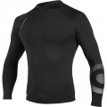 Lycra Rise Long sl. Black/White print 