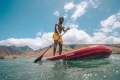SUP Pádlo Carbon 80%  7,25''; 2-dílné  