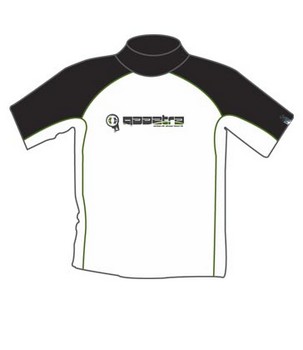 Lycra Manic Short sl. White/Black 