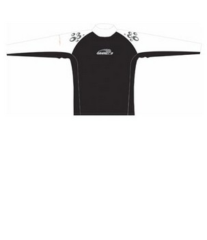 Lycra Men Spiral Long sl. Black 