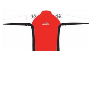 Lycra Men Spiral Long sl. Red 