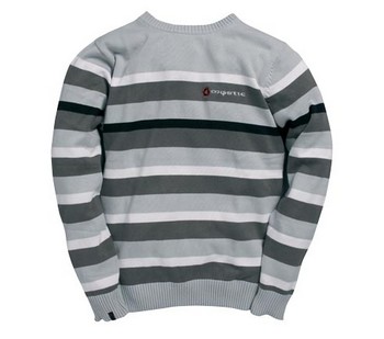 Svetr Swell Crew Pullover šedá 