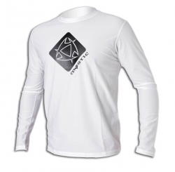 Lycra Star Quick Dry Long sl. - White 
