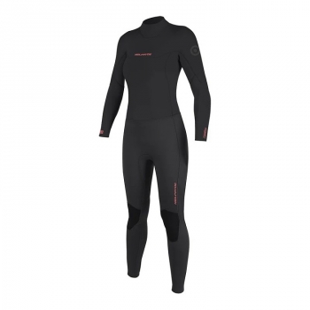 Neopren Spark Fullsuit Women Back Zip Black 