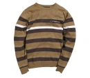 Svetr Swell Crew Pullover hnědá 