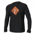 Lycra Star Quick Dry Long sl. - Black 