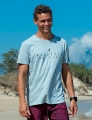 Triko Tee Fanatic Addicted Short.sl. Ice Blue 