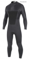 Neopren Kids Rise Fullsuit Back Zip Navy/Cyan 