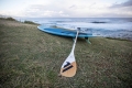 SUP Pádlo Bamboo Carbon 50%  7,25''; 2-dílné  