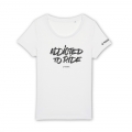 Triko Girls Tee Addicted Short.sl. White 