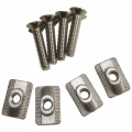 Set šroubů 4x T-nut Board foil Mounting