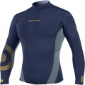 Neo Top  L/S Pewter/Navy 