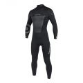 Neopren Rise Fullsuit Back Zip Black 