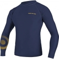 Lycra Mission Long sl. Navy/Yellow print 