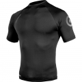 Lycra Rise Short sl. Black/White print 