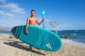 SUP Pádlo Carbon 35%  7,25''; 3-dílné  