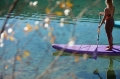 SUP Pádlo Diamond Carbon 35% Levander  6,75''; 2-dílné 