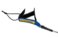 SUP Coiled Leash blue 8 ft 