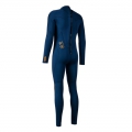 Neopren Rise Fullsuit Back Zip Navy 