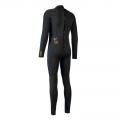 Neopren Rise Fullsuit Back Zip Black 
