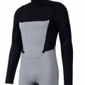 Neopren Rise Short Arm Back Zip Navy  