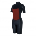 Neopren Nexus Shorty Women Back Zip Black 