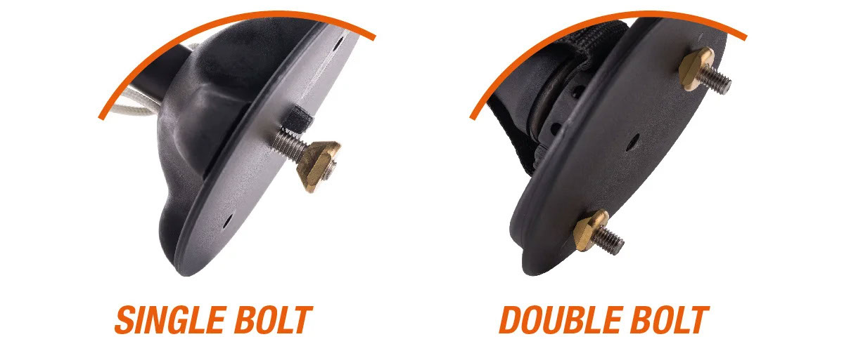 single vs double bolt