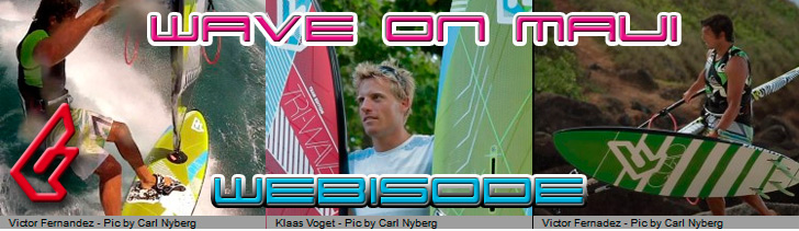 Fanatic Webisod - Wave action on Maui